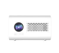 Android 9.0 Mini Projector 720P Home Theater with WiFi6 Support 150in Display Same Screen Technique Movie Projector Auto Focus Keystone Function Built-in Speaker with USB/3.5MM Ports Support TV Box