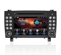 Android Car Radio for Mercedes Benz SLK-R171 W171 2004-2012 (SLK200/280/300/350/55) Bluetooth Wireless Carplay 7 Inch WiFi/GPS/RDS/DVD