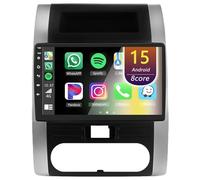 Android Car Radio for Nissan X-trail 2 T31 2007-2015 with Carplay and Android Auto, 10.1'' HD Touch Screen Car Stereo with GPS/WiFi/Bluetooth(8Core(4+64GB))