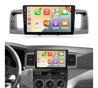 Android Car Radio for To-yota Corolla 2003-2008 Wireless Carplay Android Auto 9Inch 1280 * 720 Touch Screen Stereo GPS Navi Bluetooth 5G WiFi FM/RDS Steering Wheel Control MIC Camer(Color:4CORE 2+64G)