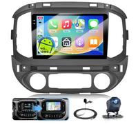 Android Car Stereo 4G+128G for Chevy Colorado GMC Canyon 2015 2016 2017 with DSP/Wireless Carplay/Android Auto, Sellrich 9 inch 1280x720 In-Cell Touch Screen Radio Bluetooth