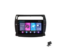 Android Car Stereo Carplay Radio Compatible for Citroen C4 2004-2014, FM Radio with Bluetooth Navigation Wireless Android Auto SWC