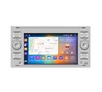 Android Car Stereo for Ford Focus 2 Mondeo S/C-Max, 7 Inch Touch Screen Car Radio with GPS Navigation Bluetooth FM RDS HiFi WiFi(F3 2+32G)