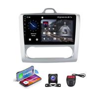 Android Car Stereo for Ford Focus 2004-2011, 9" Touchscreen, Wireless CarPlay & Android Auto, GPS Navigation, Bluetooth, FM RDS, SWC, Enhanced Sound System