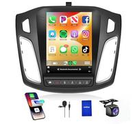 Android Car Stereo for Ford Focus 2012-2018, Rimoody 9.7’’ Touch Screen Car Radio with Bluetooth GPS Navigation WiFi FM Mirror Link RCA USB SWC Head Unit + External Microphone Backup Camera