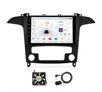 Android Car Stereo for Ford S-Max 2007-2015, 9 Inch Touch Screen Car Radio with Wireless CarPlay & Android Auto, WiFi & 4G LTE, Bluetooth 5.0, GPS Navigation, DSP, FM/RDS Head Unit