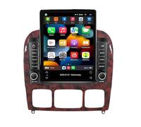 Android Car Stereo Head Unit with Backup Camera, FM/AM Radio for S Class W220 1998-2002 2004 2005, GPS Navigation WiFi