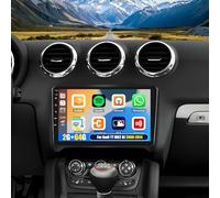 Android Car Stereo Radio for Audi TT MK2 8J 2008-2014 Wireless CarPlay Android Auto Mirror Link 2G+64G 9 Inch Touch Screen Bluetooth GPS Sat Nav FM RDS Backup Camera WiFi