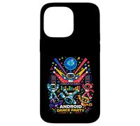 Android Dance Party Robot DJ Futuristic Music Vibes Club Art Case for iPhone 14 Pro Max