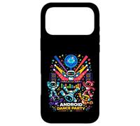 Android Dance Party Robot DJ Futuristic Music Vibes Club Art Case for iPhone 17 Pro Max