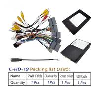 Android Head Unit Radio Wiring Harness CAN Bus Adapter Compatible For Honda Accord 2.4L 2016+ Car Stereo Power Cable Connector Plug & Play