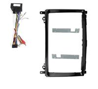Android MP5 Player 2 Din Stereo Frame Trim Radio Fascias 9 Inch For Mercedes For BENZ B200 CLASE A W169 CLASE B W245 2005-2011 Car Radio Frame Fascia Panel(Frame Cable Canbus)