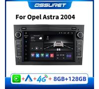 Hizpo Carplay for Opel Astra H Vectra C Antara Zafira Corsa Android Auto Car Radio Multimedia Player GPS Bluetooth DSP RDS SWC P2-CP Silver