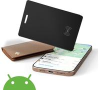 Android Smart Tracker, Wallet Tracker Card 1.8 mm Air Tag Card Compatible Google Find My Device Hub App (Android Only) IP68 Waterproof Smart Tag Card Key Finder for Suitcase, Luggage Tag