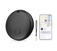 [Android Systems, High Accuracy] Anti-Lost Tag, Small Smart Tag, Android Tracker, Compatible with Google's ‘Find My Device’ App (Android Only) for Keys, Wallet, Luggage (Black-1)