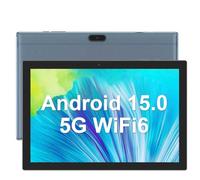 Android Tablet 10 Inch Tablet, 64GB Storage Tablets, Android 14 Tablet, 1024GB Expand, 2MP+8MP Camera, Quad-Core Processor 8GB RAM WiFi 6000mAh Battery 10.1 Inch IPS HD Touch Screen Tablet