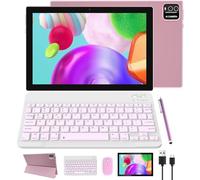 Android Tablet 2 in 1 Tablets 10 Inch Tablet with Keyboard Mouse Case Stylus Android 15 Tableta 8GB+64GB 1TB Expansion Computer 10.1" Tab 2MP+8MP Dual Camera 6000mAh Battery Bluetooth 5G WIFI Tableta.