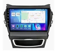 Android Touch Screen Car Stereo 9 Inch Dual Din Car Stereo Radio For Hyundai Santa Fe 2012-2017, Plug and Play With GPS Navigation Bluetooth FM,8 Core 4G+Wifi 2G+32G