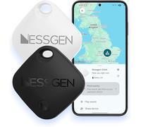 Android Tracker Tags (2-Pack Mix Colour) - Works with Google Find My Device | Bluetooth Smart Tag for Keys, Wallet, Pets, Luggage, Bike & Bags | Android-Only Item Locator & Free Case and Spare Battery