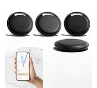 Android Tracker Tags with 4 Pack,IP65 Waterproof Bluetooth Item Locator, Google Find Hub Compatible Tracking Tag for Keys, Pet Dogs, Luggage, Wallets, Backpacks，Travel Bags