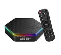Android TV Box 12.0, T95ZPlus Android Box with 4GB RAM 64GB ROM H618 Quad Core Cortex-A53 CPU Support WIFI 6 Bluetooth 5.0 2.4G+5G Dual Wi-Fi LAN Ethernet 3D H.265 6K Ultra HD TV Box Android