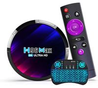 Android TV Box 13.0, Smart Box TV Rk3528 2.0Ghz Quad-Core CPU 4K Tv Box Support Wifi 6 2.4G/5.8G Dual-Wifi AI-SR 3D HDR10+ 1000M Ethernet BT5.0 with Wireless Mini Keyboard,2GB+16GB
