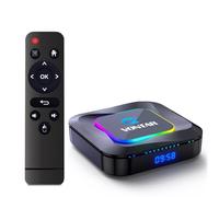Android TV Box 13.0, VONTAR R3 4GB RAM 128GB ROM RK3528 Quad-Core 64Bit Cortex-A53, Smart TV Box Supports 2.4G/5G Dual-Band Wifi BT 5.0 USB 3.0 LAN Set Top Box,4GB+32GB