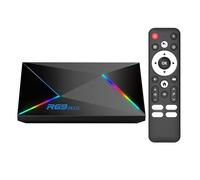 Android TV Box 14.0, 2026 Smart TV Box Android 14 with 4GB RAM 32GB ROM Octa-core 64-bit CPU 1000M Ethernet WIFI6 4K 8K HD Android TV Boxes Dual-WiFi 2.4G/5.8G Bluetooth 5.0 USB 3.0 3D H.265 R69 Plus