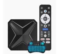 Android TV Box 14.0, RK3518 CPU 2.4Ghz/5Ghz Dual Wifi 3D 4K/8K HDR10+
