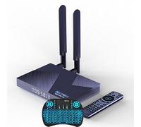Android TV Box, RK3588 Quad-Core, 8GB RAM, 64GB ROM, WIFI6, Dual Bluetooth 5.0, 4K/8K Support, USB 3.0, Set Top Box