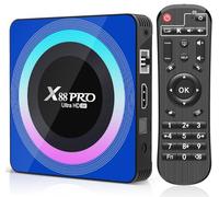 Android tv box,X13 smart tv box Android 13.0 2GB RAM 16GB ROM RK3528 Quad-Core 64bit Cortex-A53 Mali 450 MP2 GPU Support 8K 3D 1080P 2.4/5.0GHz WIFI BT5.0 10/100M Ethernet DLNA USB 3.0 H.265