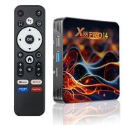 Android tv box,X14 PRO Android 14.0 box 2GB RAM 16GB ROM RK3518 Quad-Core 64bit Cortex-A53 Mali 450 MP2 GPU Support 4K 3D 1080P 2.4/5.0GHz WIFI BT5.0 10/100M Ethernet DLNA HDMI2.0 USB3.0 H.265