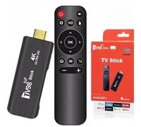 Android TV Stick 4K Mini Smart Tv box DDR4 2GB RAM 16GB Quad-Core 64bit Dual 2.4G/5G WiFi HDR10+ Ultra USB HD Smart TV STICK Box Streaming Media (H 2+16)