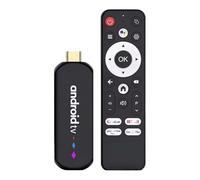 Android TV Stick, Android 14.0, S905L3 Quad-Core, 4K, 2.4G/5G Wi-Fi, Bluetooth, Voice Assistant, Home Media Player