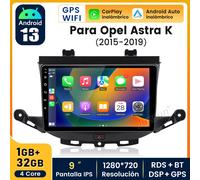 For Vauxhall Mokka 1 2012-2016 Sat Nav DAB+ Radio Car Stereo Android 13 WIFI RDS