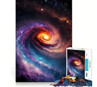 Andromeda Galaxy 1000 Piece Puzzle For Adults Problem Solving Toy Professional Grade Cutting Relaxing Indoor Group Activity (50x75cm)