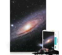 Andromeda Galaxy in Deep Space 1000 Piece Teenager Puzzles Cognitive Train Game Zero Gap Compact Fun for Family Game Time (38x26cm)