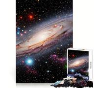 Andromeda Galaxy in Deep Space for Adults 1000 Piece Jigsaw Puzzle Sharp Recall Calm Recreation Uniform Cut Festive Present (50x75cm)