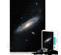 Andromeda Galaxy in Starry Space Puzzles for Adults 1000 Pieces Mental Boost Play Neat Cut Perfect Alignment Bonding Activity for Loved Ones (38x52cm)