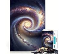 Andromeda Galaxy Jigsaw for Adults1000 Pieces Mind Boost Game Seamless Fit Precise Pieces Relaxing Indoor Group Activity (50x75cm)