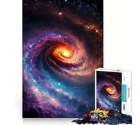 Andromeda Galaxy Jigsaw for Teenagers1000 Pieces Mind Skill Play Laser Cut for Flawless Fit Quiet Time Mind Exercise at Home (38x52cm)