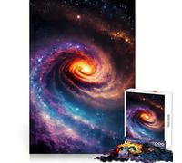 Andromeda Galaxy Puzzles for Adults 1000 Piece Enhance Recall Pleasant Downtime Precision Cut (38x26cm)