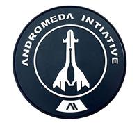 Andromeda Initiative Glow in the Dark Mass Effect PVC Airsoft Cosplay Patch