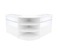 Andromeda LED Shop Counter Set LM60 & 2 x C900 - White Monstershop White One Size