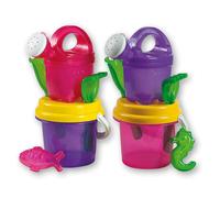 Androni Giocattoli S.R.L. Assorted Bucket with Glitter (6-Piece, Set (US IMPORT)