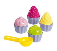 ANDRONI GIOCATTOLI S.R.L. Cupcake Moulds (9-Piece, Sand) (US IMPORT)