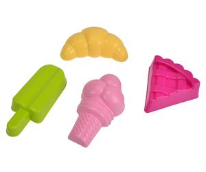 Androni Giocattoli S.R.L. Sweet Moulds (6-Piece, Sand) (US IMPORT)