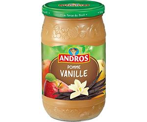Andros applesauce Vanilla 750 g