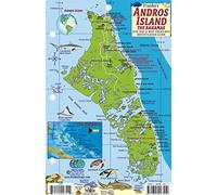 Andros Island Bahamas Dive Map & Reef Creatures Guide Franko Maps Laminated Fish Card