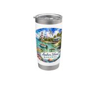 Andros Island Bahamas Stainless Steel Insulated Tumbler